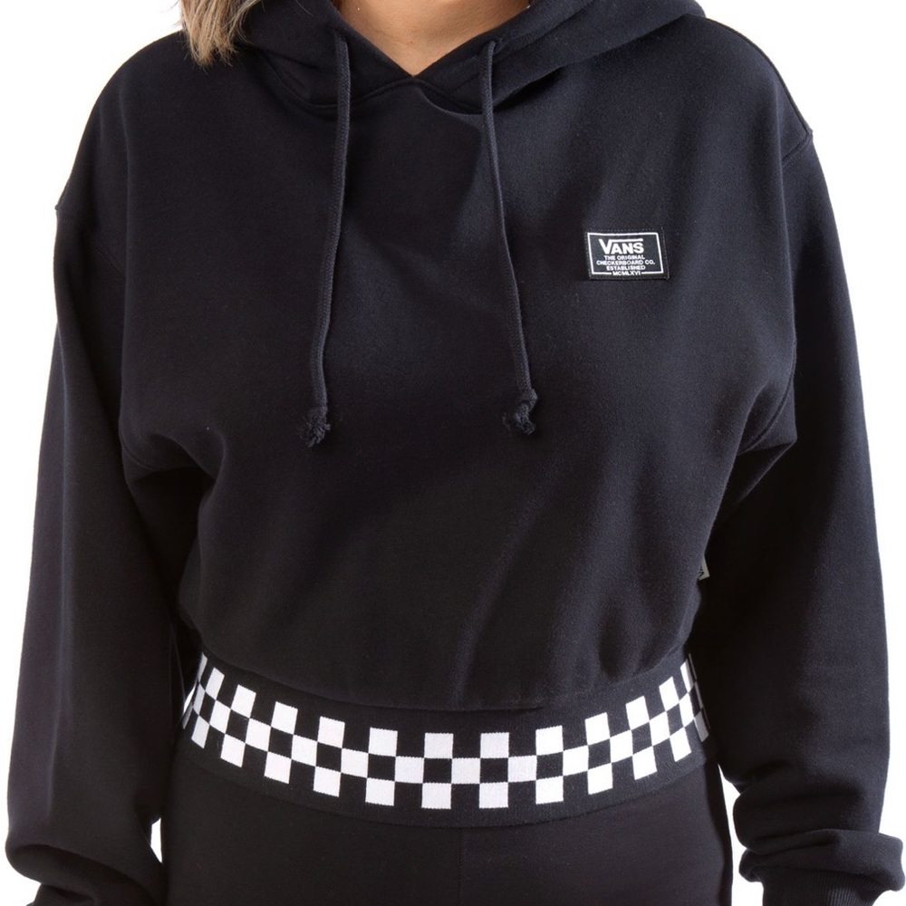 Vans women’s boom boom checkered hoodie
